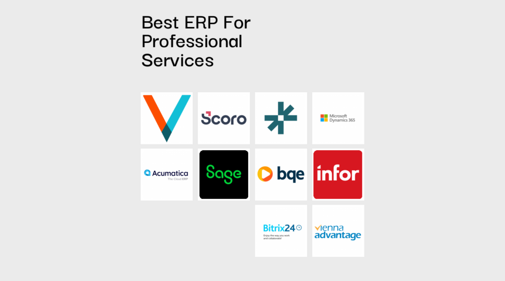 Best Best ERP For Professional Services logos 27132